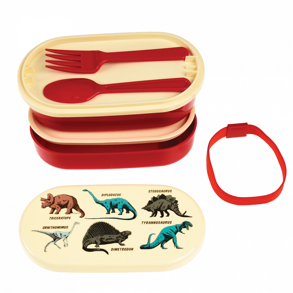 Prehistoric Land Bento Box ﻿Rex London